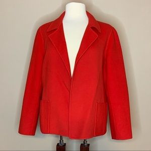 Ellen Tracy | Linda Allard Red Wool Jacket
